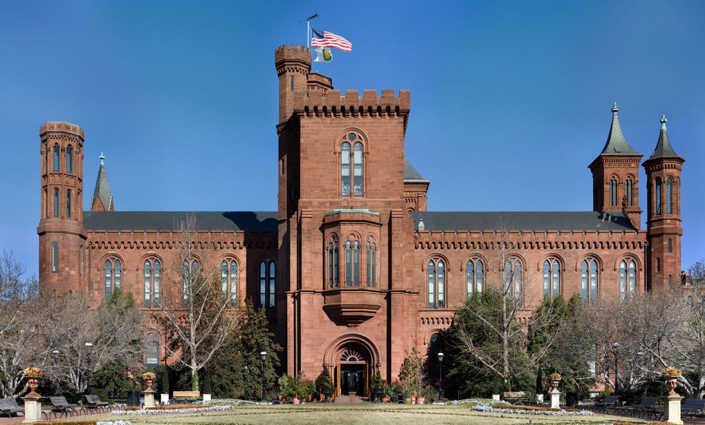 Smithsonian Institution Building Landscape