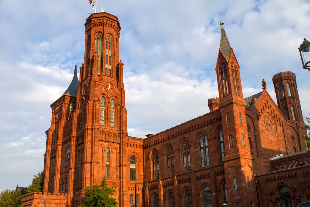 Facade of Smithsonian Institution Building